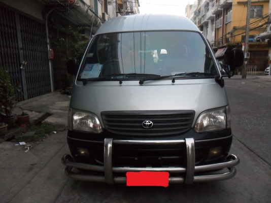 ขายรถตู้หัวจรวจ commuter หลังคาสูง ปี 2004 พร้อมใช้