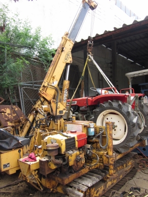 ขาย-รถบรรทุกตีนตะขาบ พร้อมเครนยก 1.7 ตัน: YANMAR SU-20 มือสองญี่ปุ่น ใช้งานได้ทันที