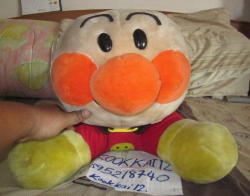 ตุ๊กตา Anpanman Bigๆ สูงยาวประมาณ 70 ซม.สำหรับท่านที่สะสมครับ มันใหญ่มากๆ **ลดราคาครับ******