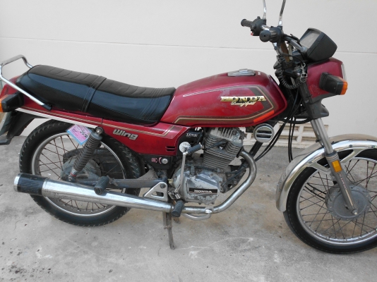 ขาย Honda Wing 125 เครื่องดี สภาพเดิมๆ ทะเบียนเต็มครับ