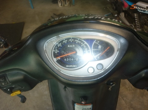 ขาย ซูซูกิเสต้บ 125 cc รถบ้านนอกแท้ๆ  ขาย 8500 บาท