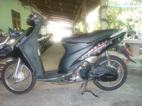 ขาย ซูซูกิเสต้บ 125 cc รถบ้านนอกแท้ๆ  ขาย 8500 บาท