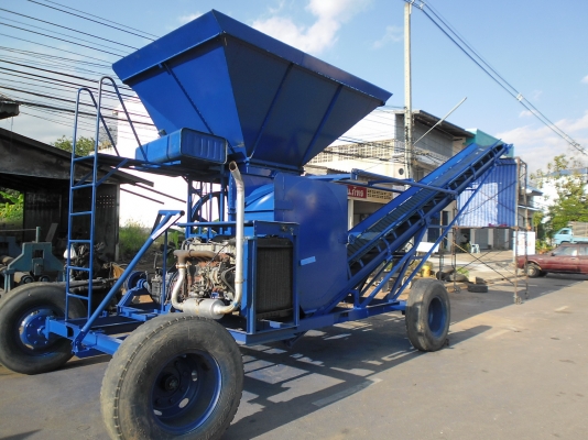 เครื่องผานมันรุ่นใหญ่พิเศษ ใบ 120CM สายพานตัว V 9M