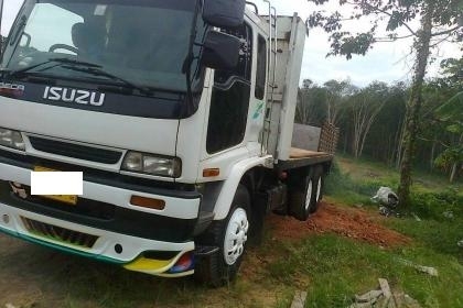 10ล้อช่วงยาวพื้นเรียบISUZU DECA195ปี-38 ยาว6.20ม
