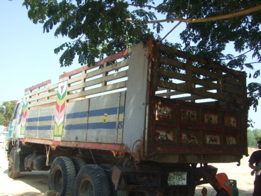 ขายกระบะดั๊มพ์ฝาข้างมิเนียม มีเสากลาง