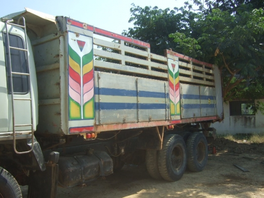 ขายกระบะดั๊มพ์ฝาข้างมิเนียม มีเสากลาง