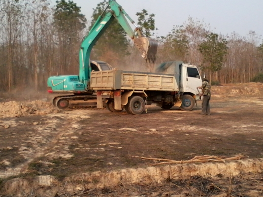 ทีมงานละอ่อนลื้อ ขาย และให้เช่า  รถดั้ม แบคโฮ รถไถ