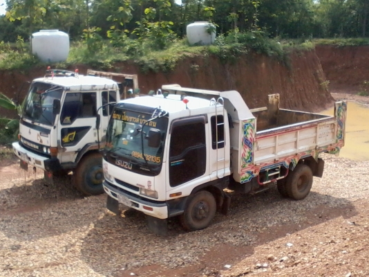 ทีมงานละอ่อนลื้อ ขาย และให้เช่า  รถดั้ม แบคโฮ รถไถ