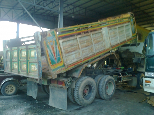 HINO FM187 เครื่อง HO7C เทอร์โบ 2 เพลา ดัมพ์