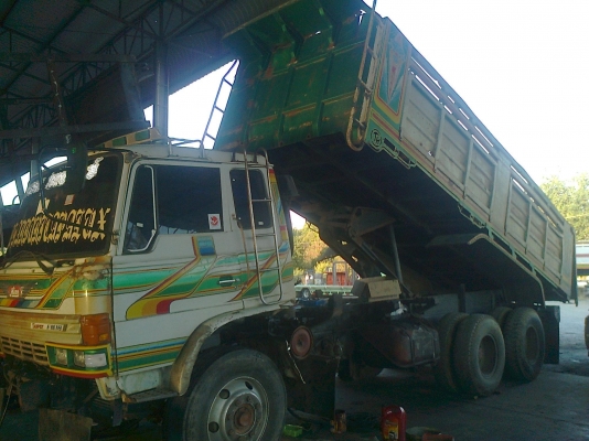 HINO FM187 เครื่อง HO7C เทอร์โบ 2 เพลา ดัมพ์