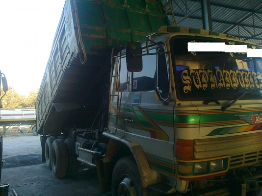 HINO FM187 เครื่อง HO7C เทอร์โบ 2 เพลา ดัมพ์