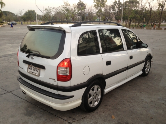 ขายรถเชฟโรเลตซาฟิร่า สีขาว 1.8  ปี 2003  ราคา  345,000 บาท
