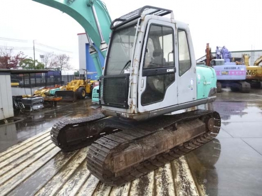 ขายด่วน  KOBECO SK120-3  MARK V SUPER  เก๋งเหลี่ยม  ซีเรียล 166xx  ใช้งานมา 38xx  ชม.