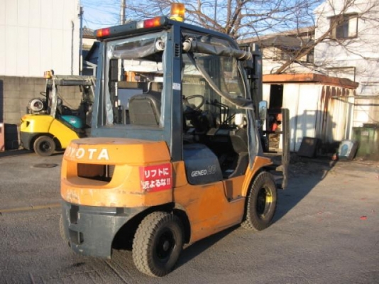 ขายฟอร์คลิฟต์  TOYOTA  7FGL20 ( เบนซิน) 2.0 TON เกียร์ AT  Hingfork   ขอบคุณผู้ไม่ประสงค์ออกนาม กทม