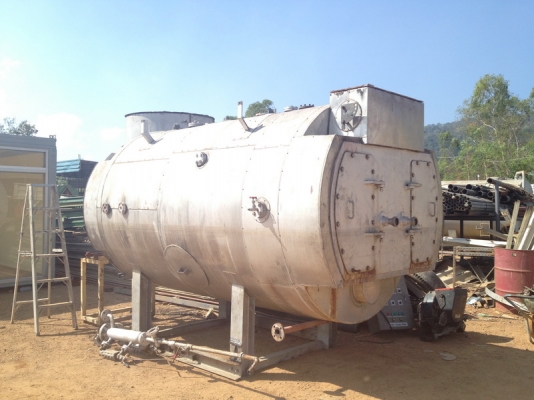 ขายบอยเลอร์ขนาด 2.5 ตัน เชื้อเพลิง LPG สภาพสวย ราคาไม่แพง