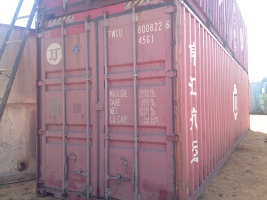 ขายตู้ยาว 40 ฟุต 2 ใบ สภาพสวย พร้อมส่งออก ราคาเป็นกันเอง