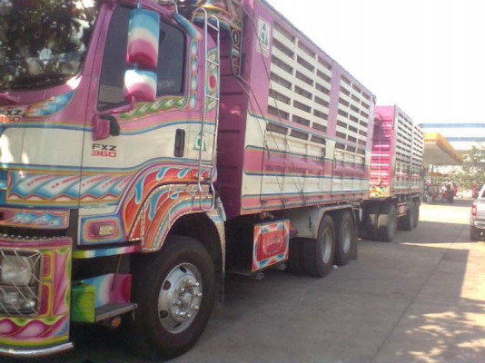 Isuzu FXZ 360 แรง แม่ลูก