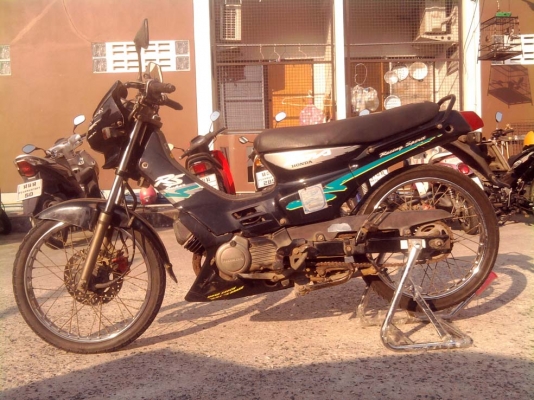 ขออนุญาติขาย  HONDA NOVA RS 110 CC. สีดำ  ดิสก์เบรคหน้า-หลัง
