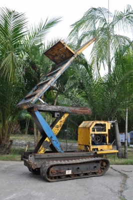 รถบรรทุกตีนตะขาบดัมพ์2ระดับ มือสองญี่ปุ่น