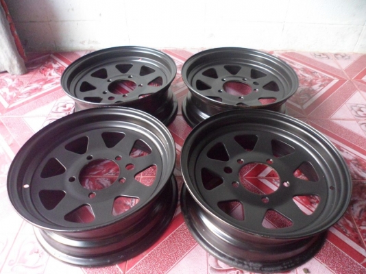 ล้อคาลิเบียน ขอบ15" 5รู139 สีใหม่ 1ชุด = 4,500฿