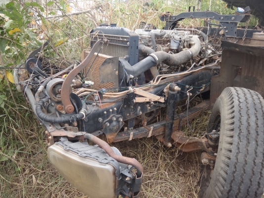 ขายด่วน  ซากรถ  10  ล้อพ่วง  แม่-ลูก  ดั้มพ์  HINO  MEGA  260