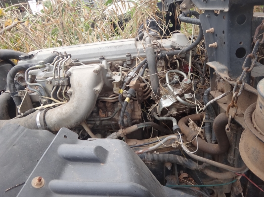 ขายด่วน  ซากรถ  10  ล้อพ่วง  แม่-ลูก  ดั้มพ์  HINO  MEGA  260