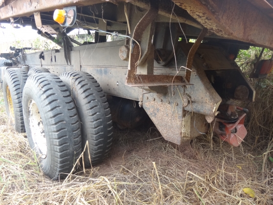 ขายด่วน  ซากรถ  10  ล้อพ่วง  แม่-ลูก  ดั้มพ์  HINO  MEGA  260