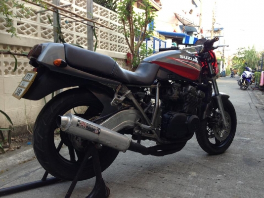 ขายด่วนsuzuki katana400 92 แต่งสตันตามสภาพมีทะเบียนภาษี56