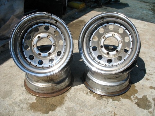 *** ขาย กะทะล้อ USA โครเมี่ยม 8 นิ้ว ขอบ 15 ออฟเซ็ท ***