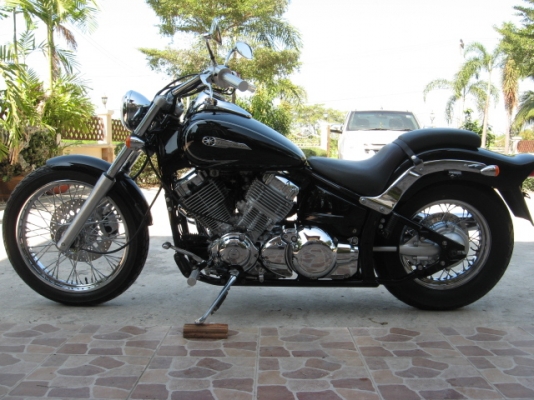 ขาย yamaha dragstar400 custom ปี 98 ประกอบใหม่เอกสารอินวอยท์