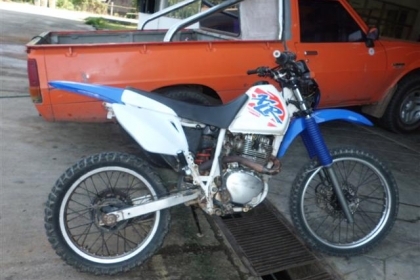 Honda xlr 200 สตาร์ทมือ เครื่องไทเกอร์ ทะเบียน พร้อมโอน