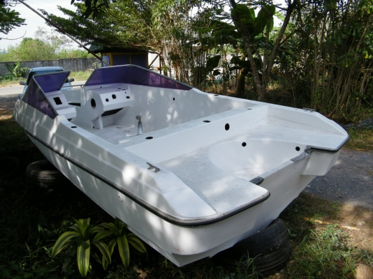 ขายเรือเปล่า 20 ฟุต 2ชั้น แนวสปอร์ท