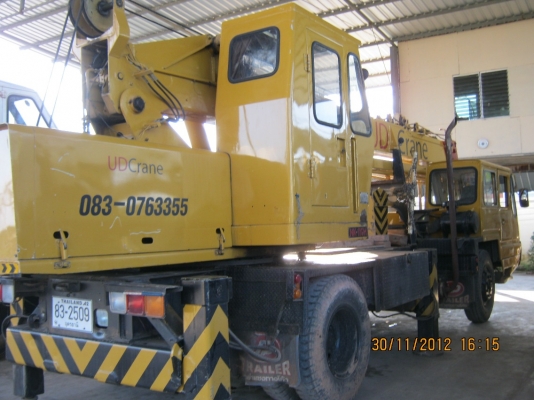 บริการให้เช่ารถเครน รถสิบล้อติดเครน รถแมคโคร และปั้นจั่นตอกเสาเข็ม