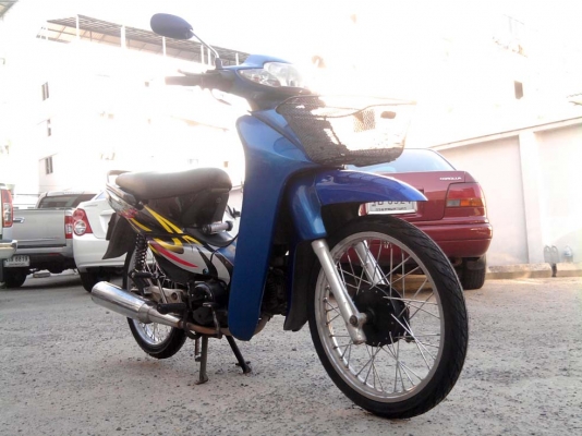 ขออนุญาติขาย HONDA WAVE 110S สีน้ำเงินดำ สตาร์ทเท้า