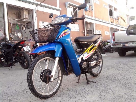 ขออนุญาติขาย HONDA WAVE 110S สีน้ำเงินดำ สตาร์ทเท้า