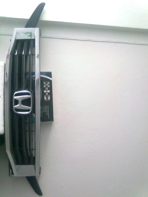 ขายล้อ พร้อมยางลาย5ก้าน  17 7.5 กระจังหน้าhonda 08 ชายล่างแท้ honda accord 08แท้