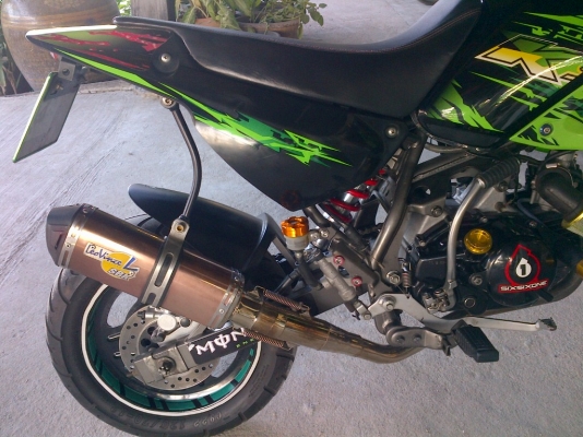 ด่วน!KSRรถมือเดียว ของแต่งเพียบ ปี53 รถเครื่องเดิม ขบูแด๊ช เครื่องเดิมแน่นๆ ใส่ท่อสูตรเสียงเพราะ พร้อมใช้ ทะเบียน+เอกสารโอน ภาษีไม่หมด