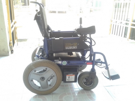 wheel chair ไฟฟ้าเพิ่งมาจากญี่ปุ่น สำหรับคนแก่หรือคนพิการ