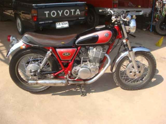 Yamaha Sr 400 + สรรพสามิต