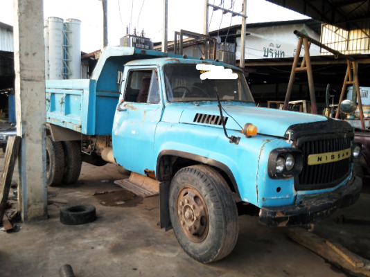 ขายรถ 6 ล้อดัมพ์ใหญ่หน้ายาว NISSAN เครื่อง ND6-021762 140 แรงม้า ราคา 300000