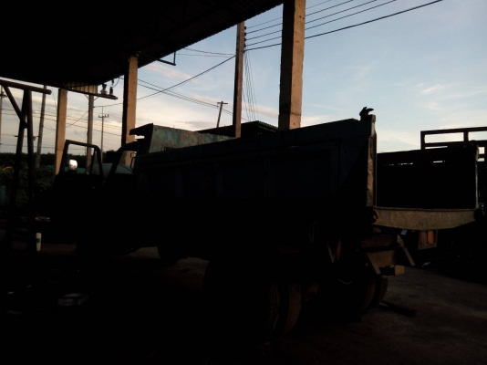 ขายรถ 6 ล้อดัมพ์ใหญ่หน้ายาว NISSAN เครื่อง ND6-021762 140 แรงม้า ราคา 300000