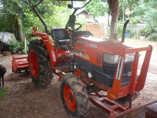 ขาย L3408DI อุปกรณ์ 4 อย่าง ผาน5 เครื่องตีดิน พ่วงลาก ใบมีด