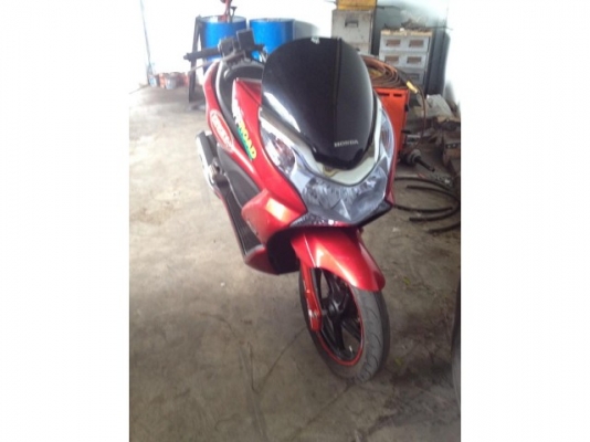 ขาย PCx 125 สีแดงดำ ปี 2554