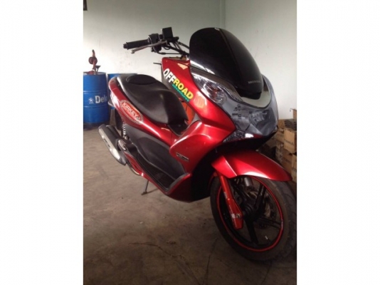 ขาย PCx 125 สีแดงดำ ปี 2554