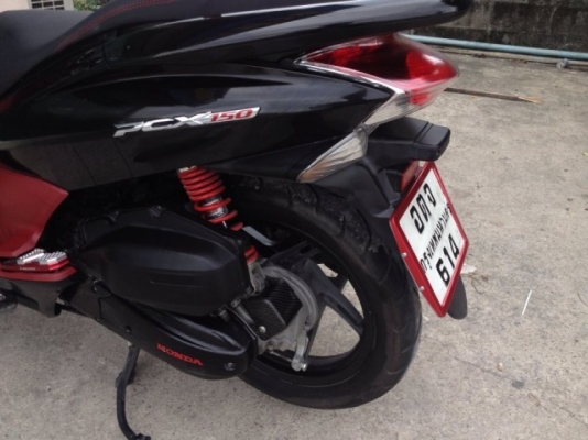 ขาย PCx 150 สีแดงดำ ปี 2555
