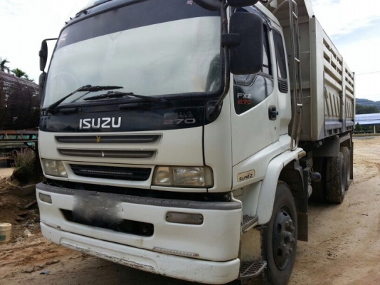 รถอีซูซุ 10 ล้อดั้ม 270 แรงม้า. ปี 47  ( ปลายปี. )  สนใจติดต่อ  081 - 6079515