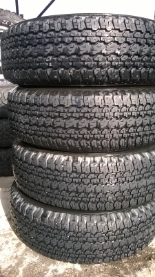 ขายยาง 245 70 16 บิสโตนชุดละ4500