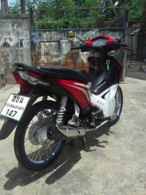 Wave-110i รถปี55 ประหยัดน้ำมัน เครื่องเดิมสนิท แต่งสวยลงล้ออย่างเดียว ราคาถูก