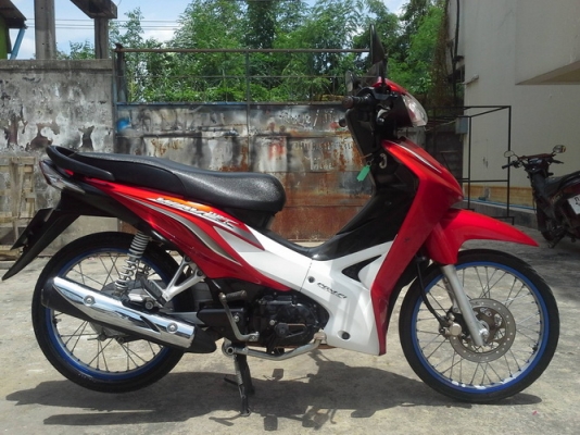 Wave-110i รถปี55 ประหยัดน้ำมัน เครื่องเดิมสนิท แต่งสวยลงล้ออย่างเดียว ราคาถูก