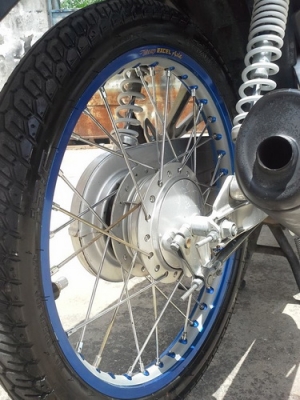 Wave-110i รถปี55 ประหยัดน้ำมัน เครื่องเดิมสนิท แต่งสวยลงล้ออย่างเดียว ราคาถูก